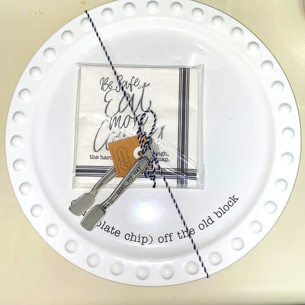 MUDPIE Cookie Plate